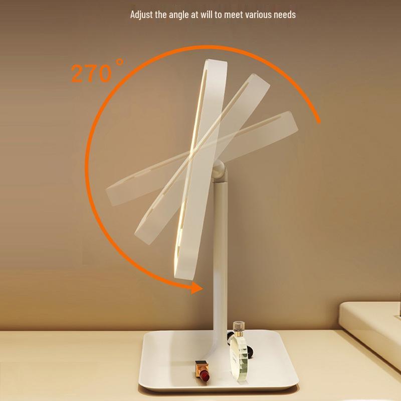 Tabletop LED Makeup Mirror: High-Definition, Compact Mirror for Dressing Table