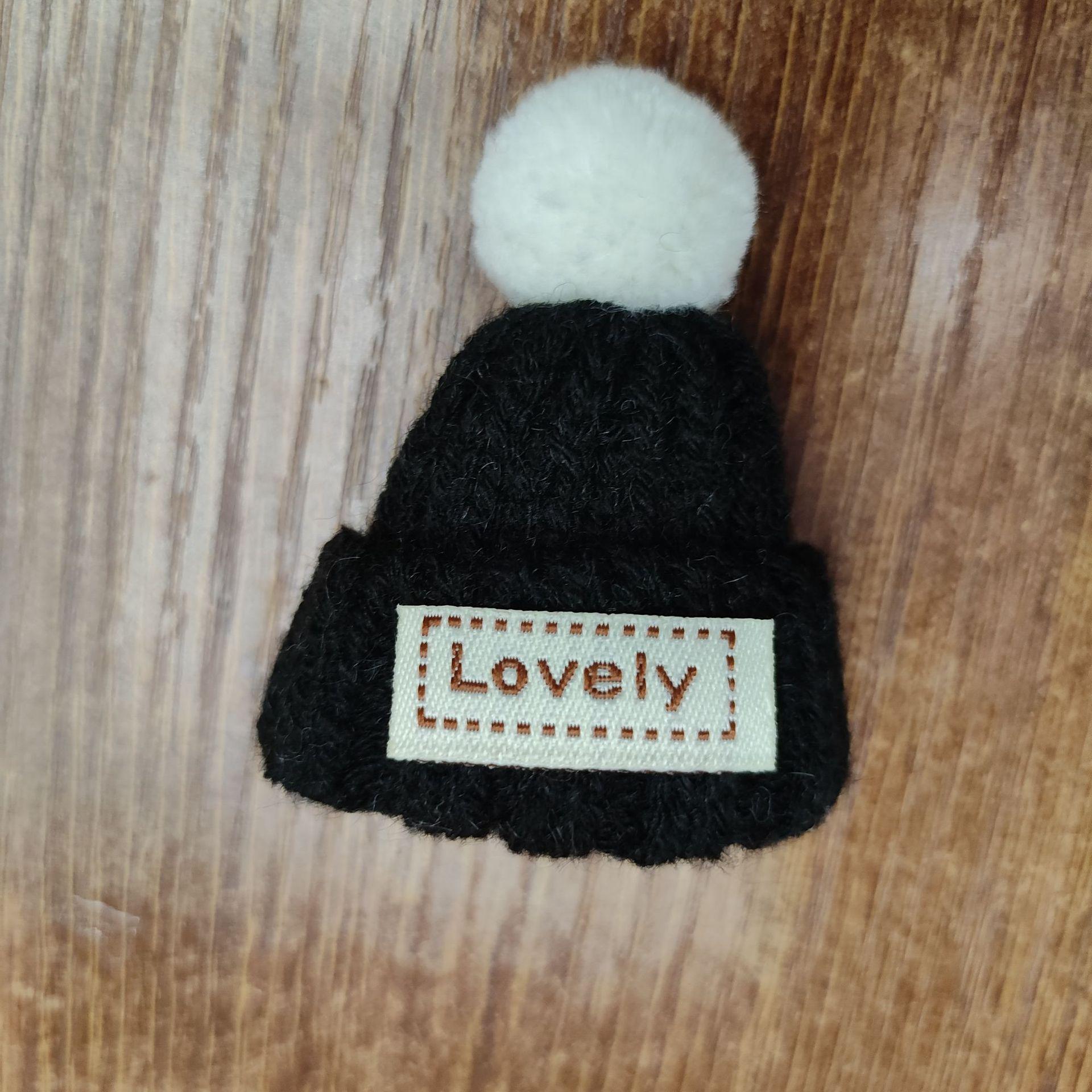 

Милая мини-вязаная шерстяная шапка для собак ручной работы - праздничный рождественский модный декор