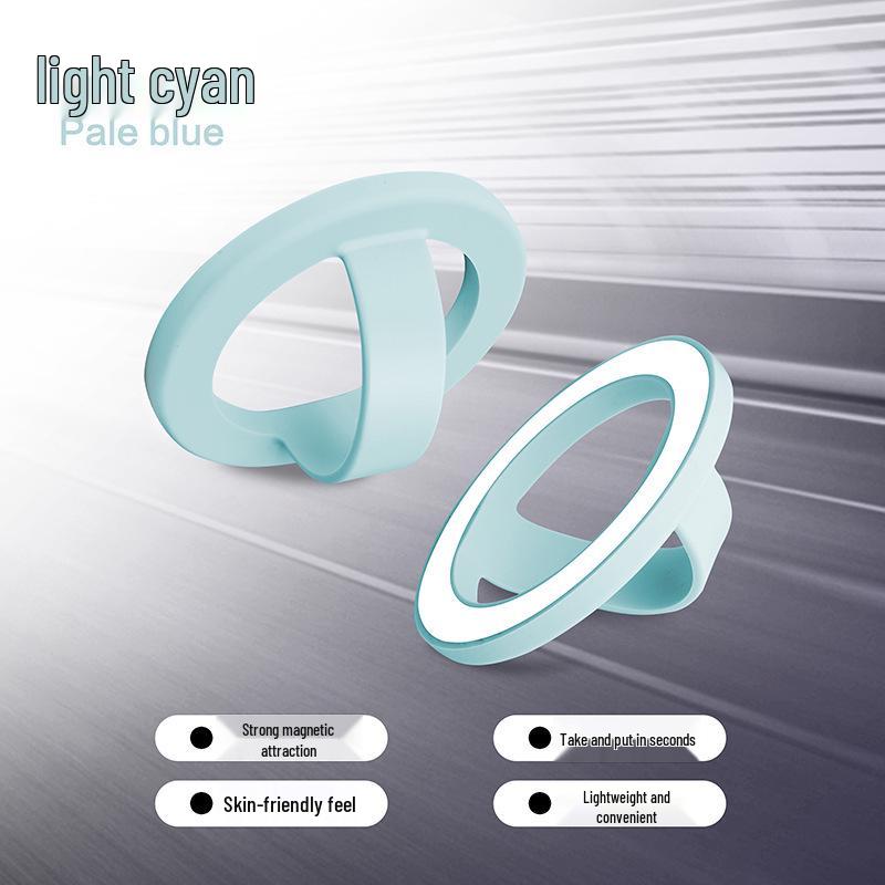Magnetic Silicone Finger Ring Holder for iOS & Android - Universal Back Sticker Buckle