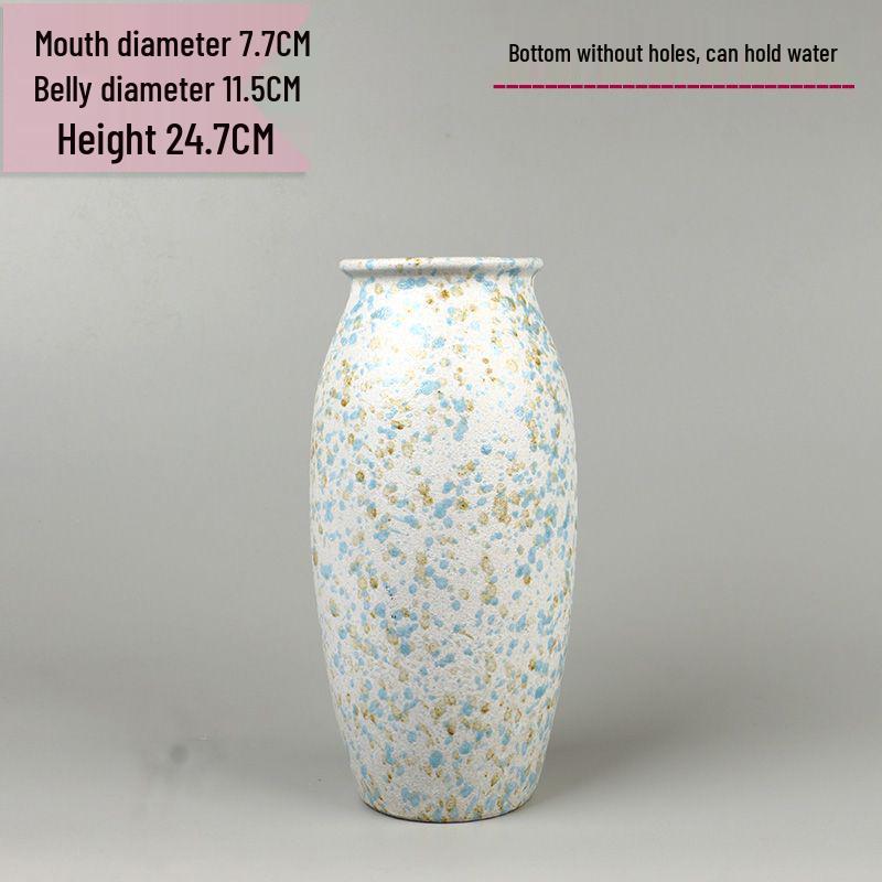 Retro čínská keramická váza: Dekorativní váza na květiny nebo pro hydroponii