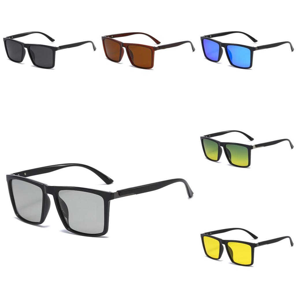 Outdoor Sports Cycling Windproof Sunglasses Men's Fishing Polarized Photochromic Sun Glasses