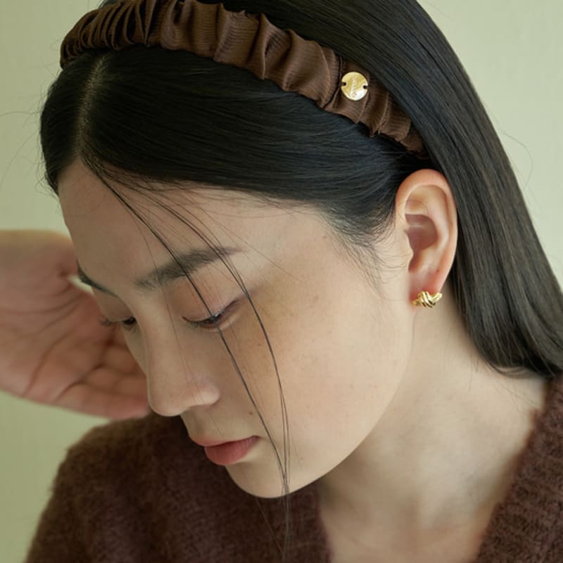 geegee wrinkle hair band (3color)