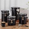 304 Stainless Steel Airtight Pet Food Canister with Exhaust Valve and Breathable Seal, 2.8L