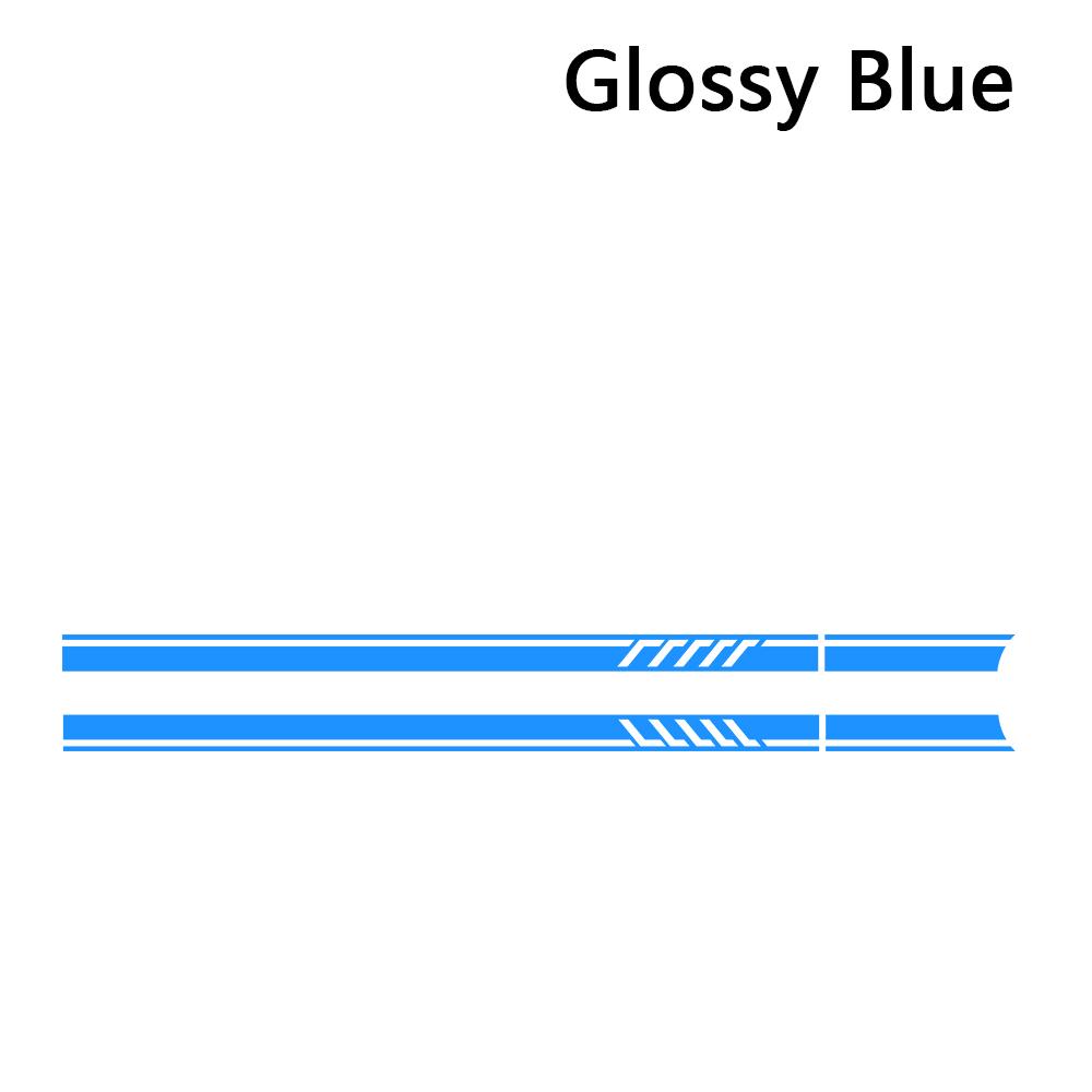 Car Side Door Stripe Sport Racing C63 Style Decal Long Sticker for Mercedes Benz GLC Class X253 Coupe C253 AMG Accessories