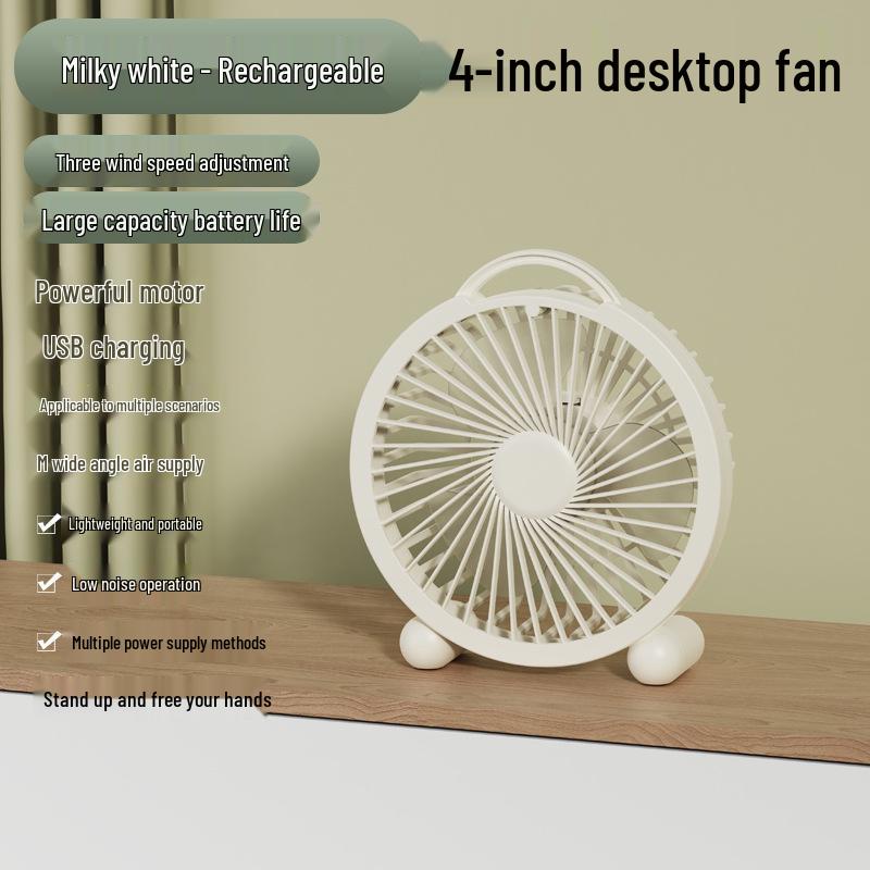 Mini USB Desktop Fan for Office, Bedroom, and Dorm