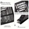 32 Sets Stainless Steel Manicure Set Professional Manicure Knives Nail Tools