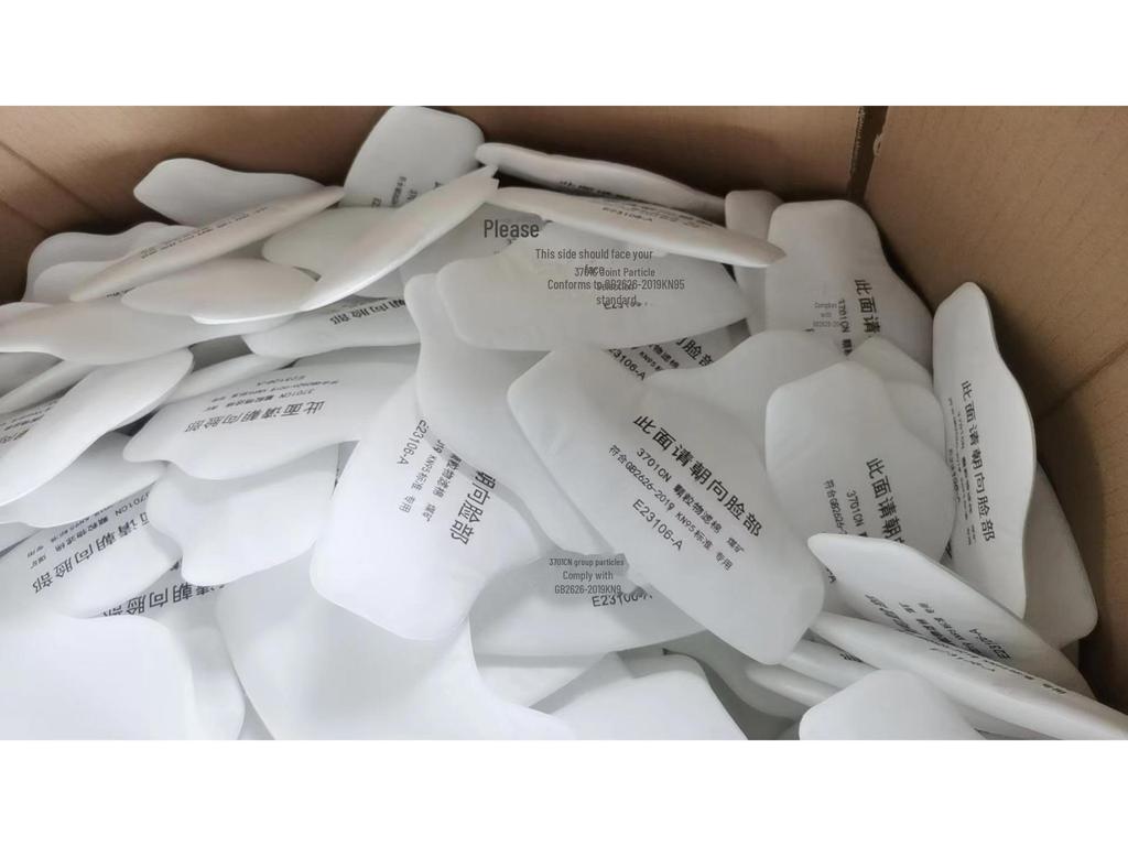 3701CN Filterwattepad für 3200 Staubmaske - Einsatz im Kohlebergwerk und unter Tage