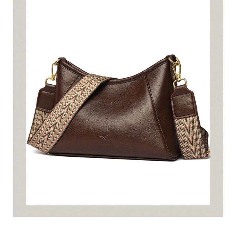 French-style Elegant Style Crossbody Bag with Shoulder Strap, Suitable for Women's Daily Commuting, Versatile Mother Bag