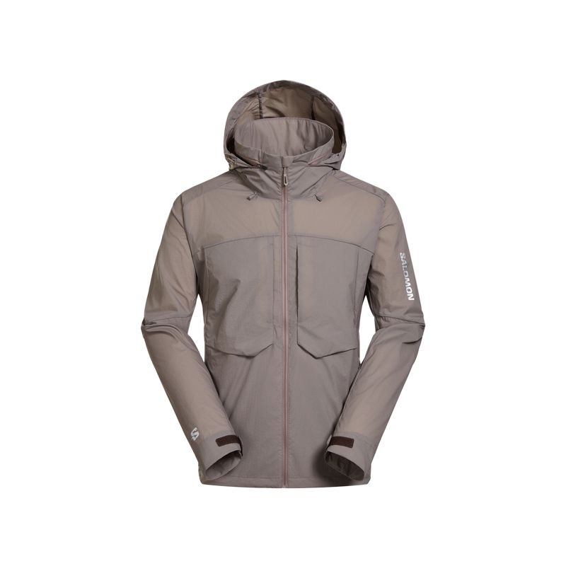 

SALOMON Куртка унисекс Dual Aura Lt Uv Jacket Железо-серый C27137 L