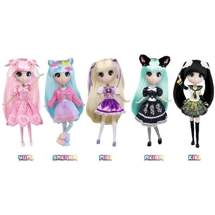 Grande Bambola Kawaii stile Giapponese 30 cm - Bambola Kiki - BANDAI - Licenza Ufficiale Shibajuku Anime