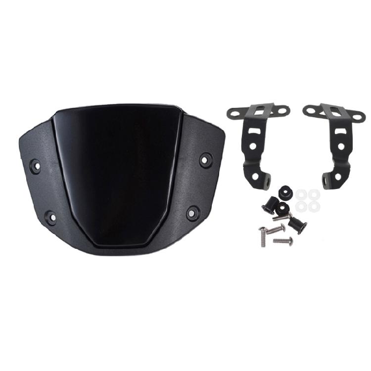 For CB650R CB1000R Windscreen Windshield Extension Spoiler Wind Deflector чёрный
