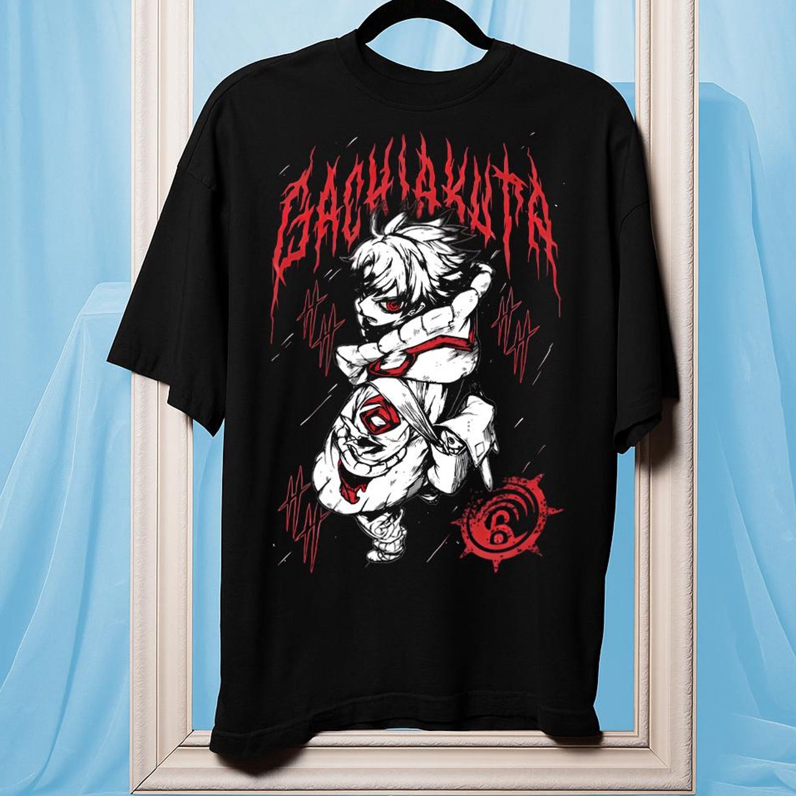Anime Shirt Streetwear, Manga Inspired Graphic Tee, Unisex Heavy Cotton Gift 3XL