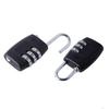 3 Digit Combination Security Padlock TSA Approved Luggage Mini Padlock Gym Security Lock