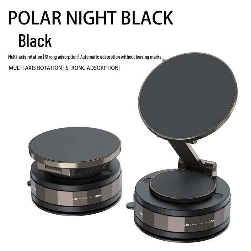 Multi-Functional Magnetic Car Phone Holder with Foldable Vacuum Suction Cup