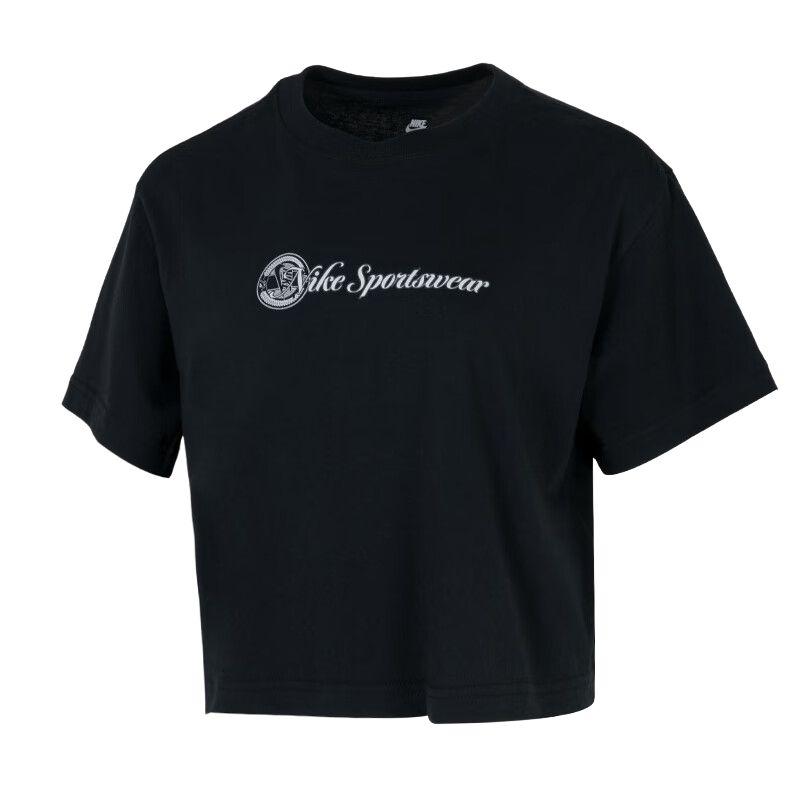 

Nike Sportswear Comfortable Breathable Fashion Short Sleeve T-Shirt Women Tops HV4948-010 L
