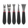 5pcs Stainless Pry Bar Set Trim Removal Tool Kit For Vehicle Interior No Scratch Pry Tool Kit Door Panel Clip Fastener Removal