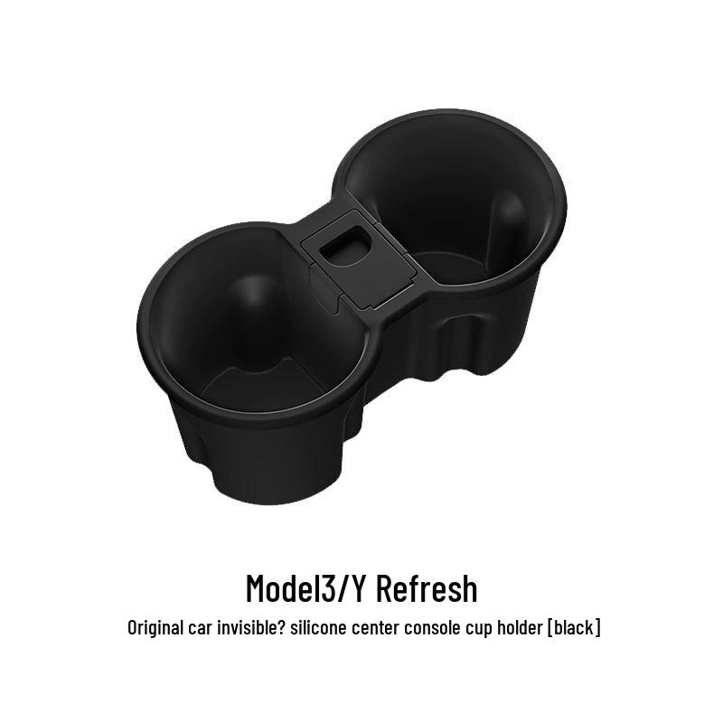 Silicone Anti-Shake Cup Holder for Tesla Model 3/Y Center Console