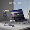 UGREEN Revodok Hub 6in1 100W USB PD Compatible 4K 60Hz 10Gbps High Speed Data Transfer HDMI Port USB C Compatible with MacBook iPad Thinkpad Rog USB-C
