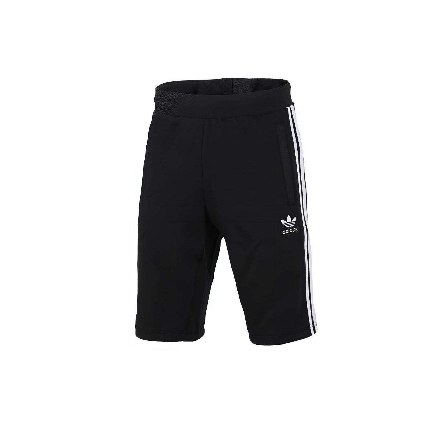 

Adidas Originals Трилистник с логотипом Шорты с 3 полосками Мужские брюки Черные CE1542 S