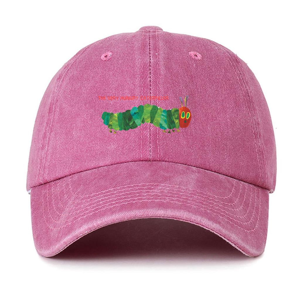 The Very Hungry Caterpillar Printed Cap Retro Aesthetic Music sun helmet Vintage Style Unisex baseball cap