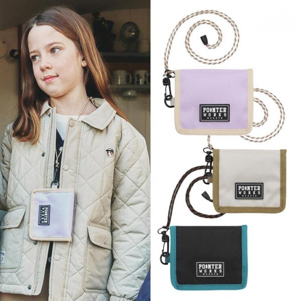 

[hedges Kids] Кошелек-ожерелье многоразового использования Выберите 1 из 3 Trid000007960 violet/100