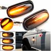Yellow Flowing Turn Signal Fender Side Marker Light for Land Rover Discovery 2, Defender, and Freelander 1