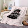 1pc Scarface-Inspired Flannel Blanket - Soft Cozy All-Season Throw for Bedroom, Sofa, Camping, Travel - Perfect Gift for Movie FansB02