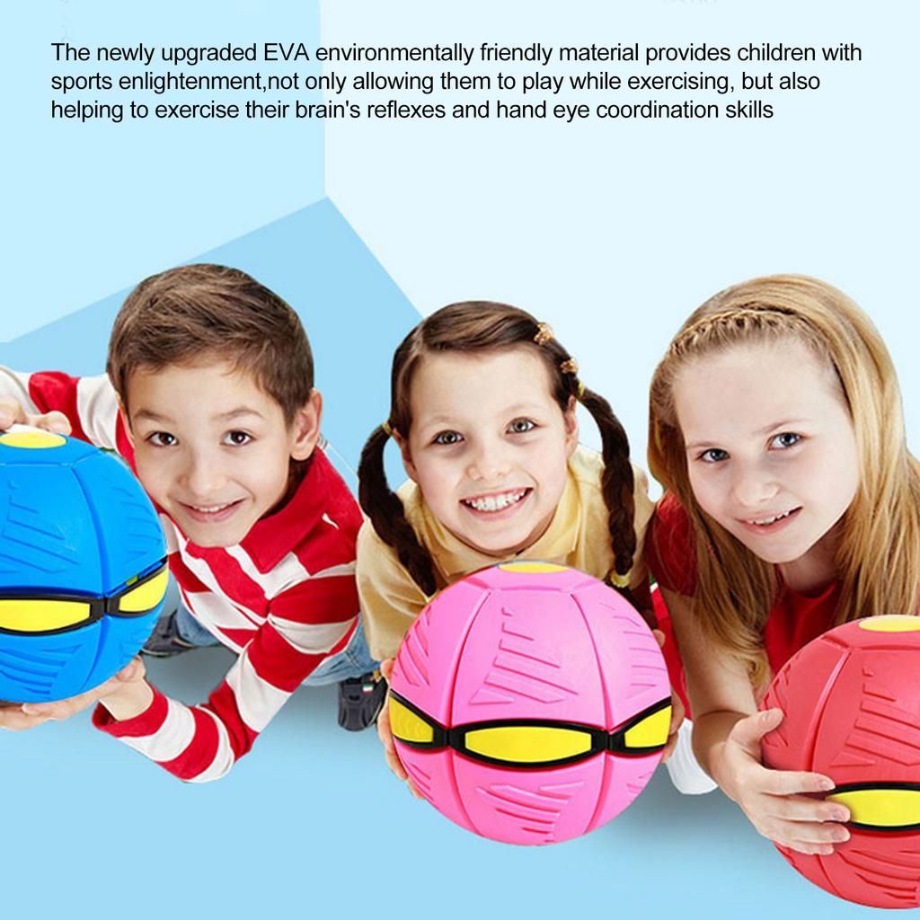 Elastic Flying Saucer Ball Upgrade Stepping On the Ball Children S Feet Stepping Ball Toys