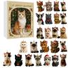 2D Cat Park Advent Calendar 2025 With 24 Surprise Figures Christmas Advent Calendar for Halloween And Christmas