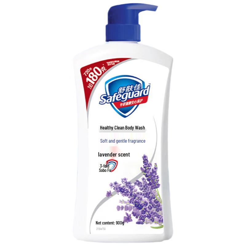 Safeguard Healthy & Pure Family Moisturizing Body Wash, Lavender, 900g