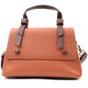 Elegant Bag for Women with a Short Handle Made of Genuine Leather Vintage 22669 Red