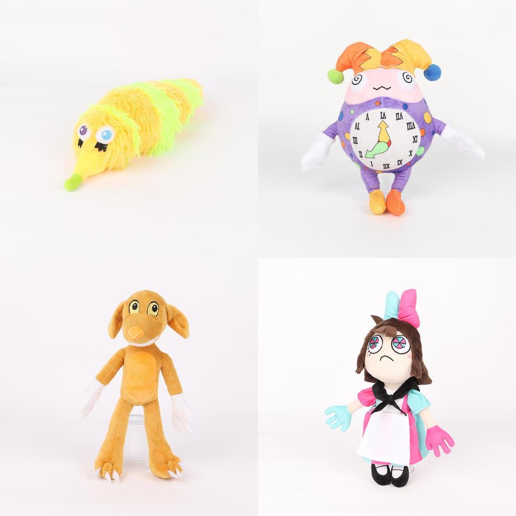 Amazing Digital Circus Plush Toy With Pp Cotton Filling For Kids And Collectors