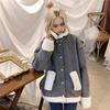 2024 Petite Korean Style Lamb Wool Jacket: Small Fragrance, Loose Fit for Autumn/Winter