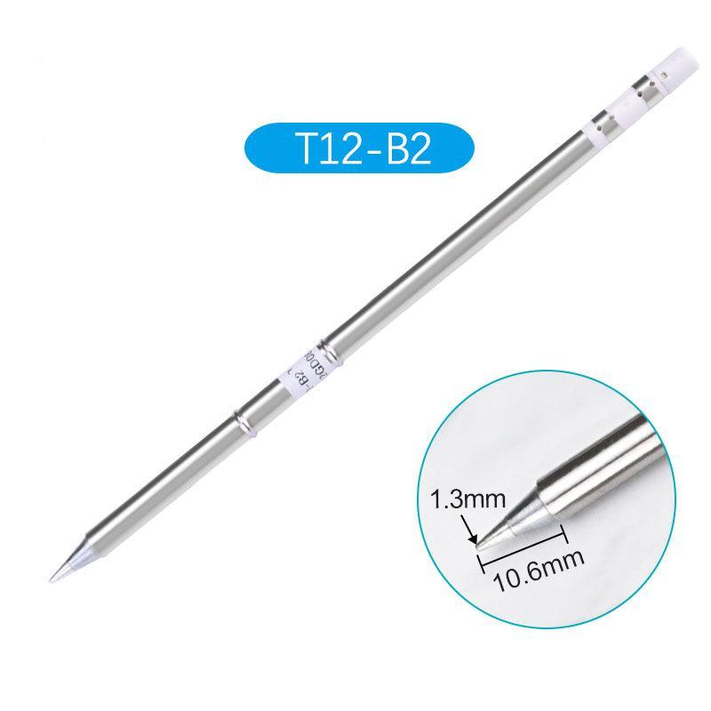 T12 Series Soldering Iron Tip High Accuracy Multi-use Replacement Fit for Hakko FX951 Electric Soldering Station