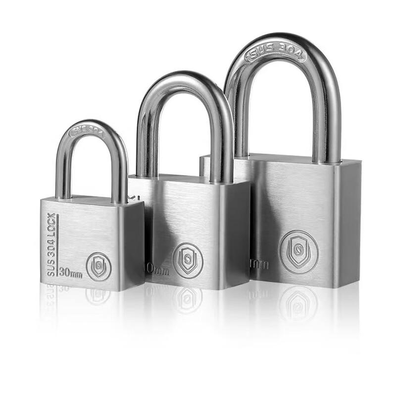 AVADEN 304 Stainless Steel Short Shackle Padlock