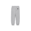 Li Ning Badfive Lange Warme Lockere Stricksporthose mit Bündchen Herren Unterteile Grau AKLRF27-4