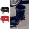 Car Wash Bucket Roller Bucket Cart Rolling Bucket Dolly 360 Swivel Bucket Storage Tray With Wheels For Car Wash Tools Accessory