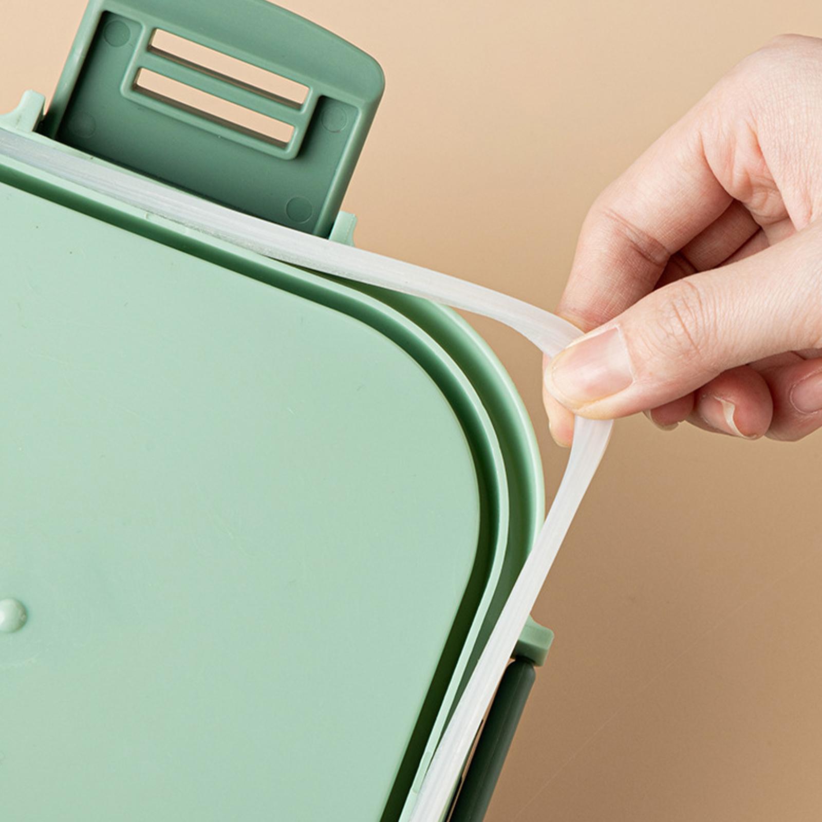 Портативный детский ланч-бокс большой вместимости микроволновый контейнер для бенто с соусницей контейнер для хранения еды Type 2 1170₽