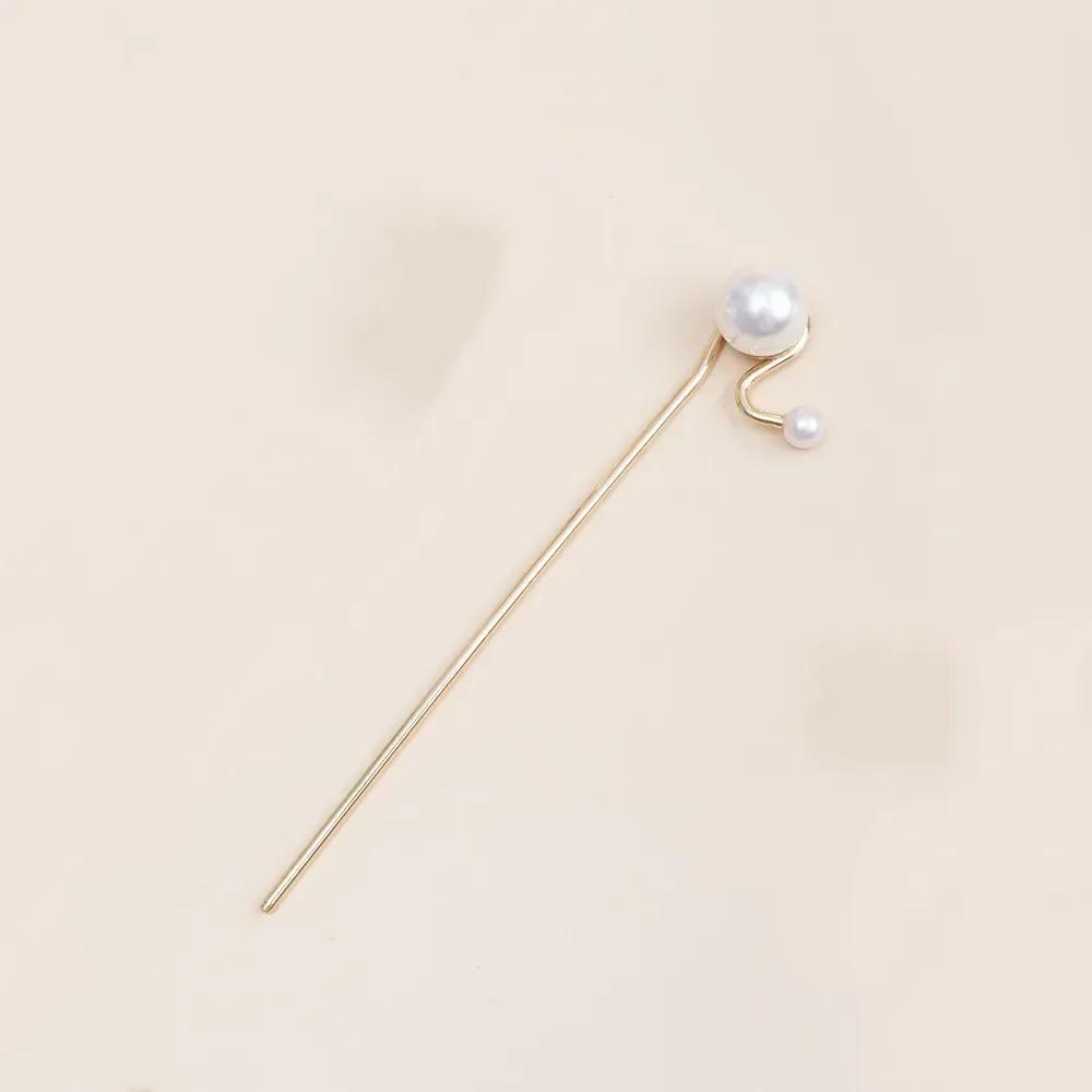 1pc Advanced Sense Pearl Hairpin Simple Modern Hairpin Artifact Hairpin New Hairpin Hair Accessories