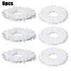 6pcs/Set For Yeedi Mop Station Robot Mop Cleaning Pad Spare Accessories