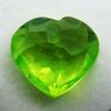 NATURAL Green Peridot Heart Shape 10.12 Ct   Loose Gemstones For Jewelry