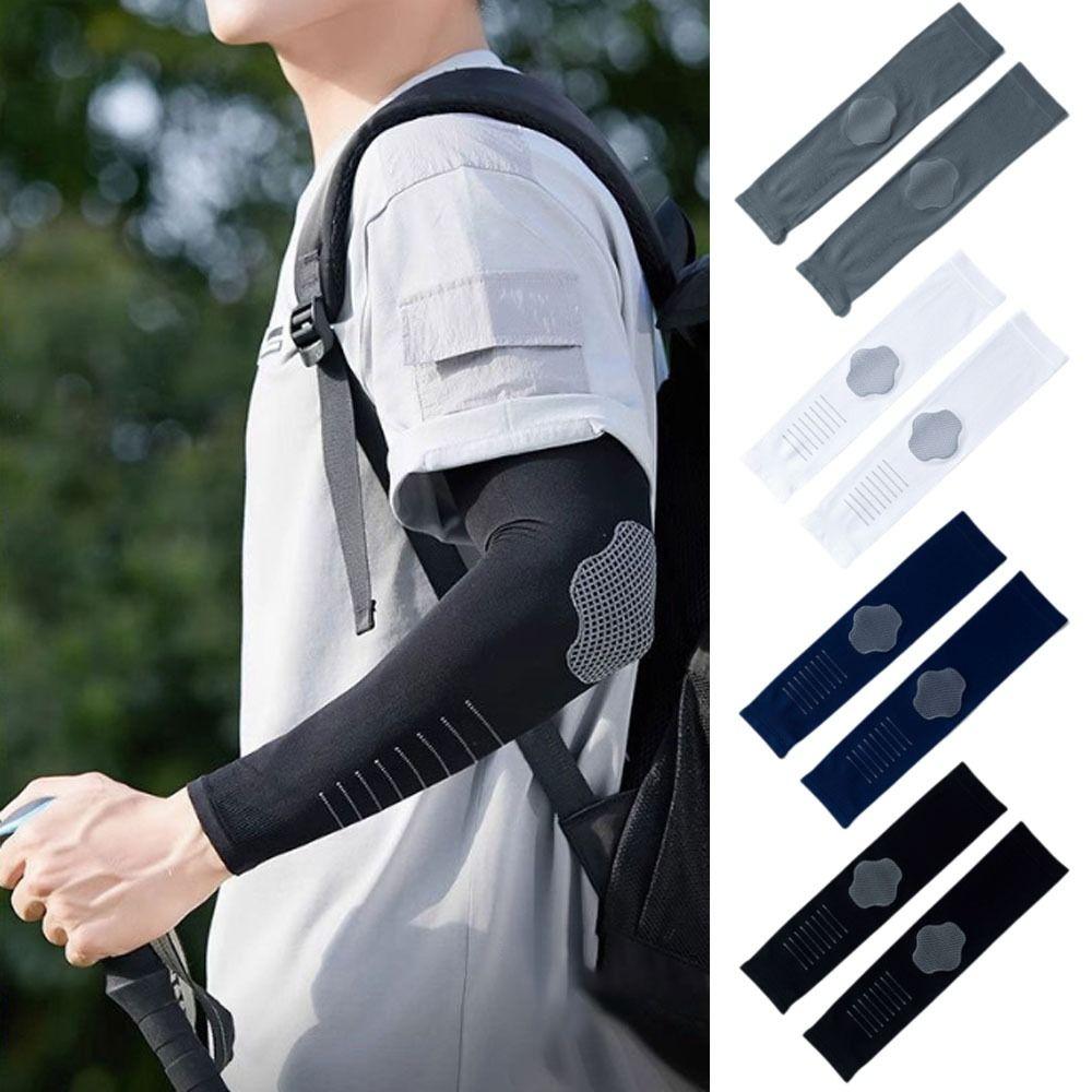 UV Protection Men's Sports Arm Guards Quick-drying Cooling Sleeves Cover Men&Women
