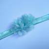 Korean Chiffon Flower Baby Girl Headband - Elastic, Solid Color, Princess Style