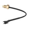   Motorcycle  12V LCD Super Slim Water Temperature Gauge With 18mm Sensor Adapter Replacement for  