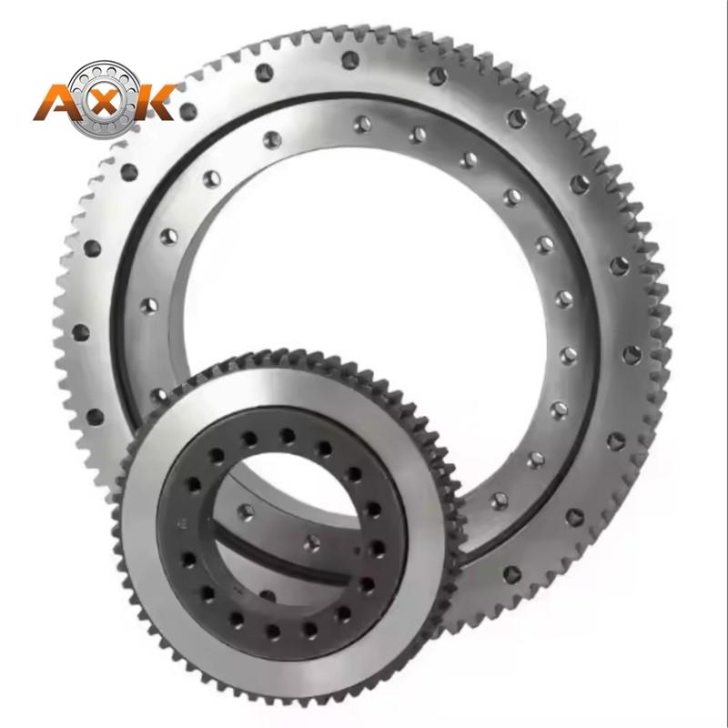 011.10.100 65*144*22MM External Gear Type Rotary Support Turntable Bearing Bearing Modulus 2M Number of Gears 70