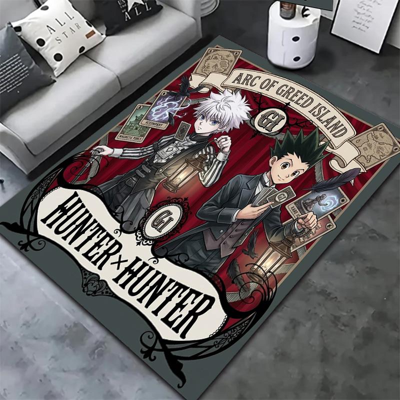 Hunter X Hunter Carpet Rug For Living Room Bedroom Home Sofa Decoration Kids Play Nonslip Floor Mat