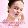Everyuth Naturals Anti Pollution Pink Clay Charcoal Sheet Mask Pack Of 3 25ml Refreshing Detox Glow Biodegradable Face Mask For Radiant Skin