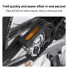 Non-Slip Folding Bike Pedals Aluminum Alloy Construction for Electric Bikes and Mountain Bicycles