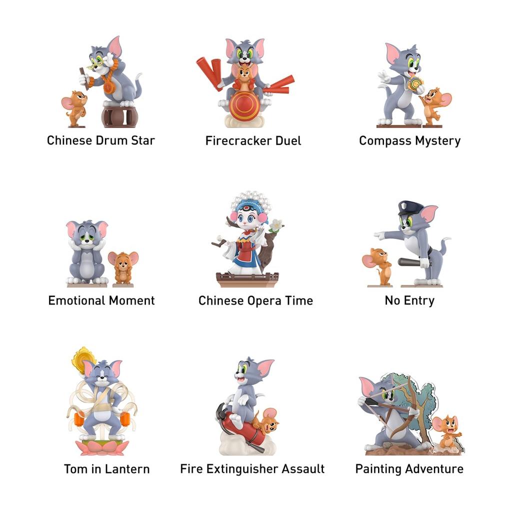 POP MART Tom Forbidden Compass Series Pop Mart Gachapon Blind Box Figure Plastic Model Premium Toy PVC Soft Vinyl Original Character Birthday Gift &