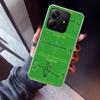 Football Soccer Tactics Time Phone Case For Xiaomi Redmi Note 15 14 14S 13 12S 12 Pro Plus 11S 11 10S 10 4G Cover 11E 11T 5G Pri
